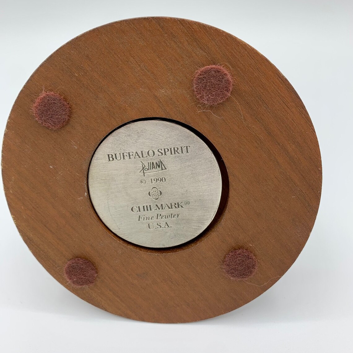 Limited Edition CHILMARK PEWTER SCULPTURE by Donald Polland buffalo