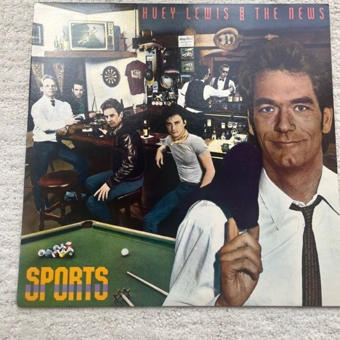 Huey Lewis and the News Sports 1983 Chrysalis FV 41412 Vinyl - Etsy
