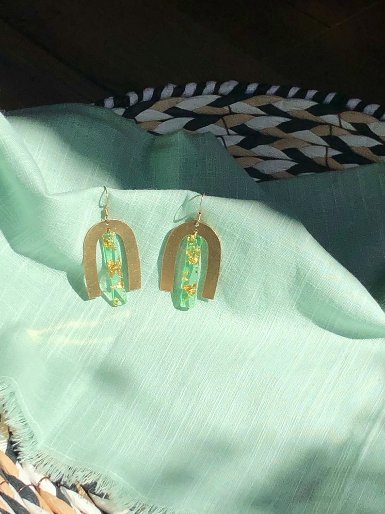 Green Day Earrings