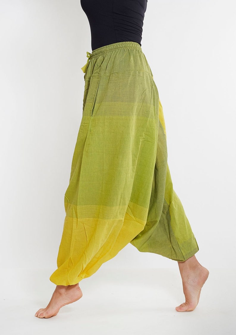Harem Pants Traditional Yoga Pants Design From Nepal Super Etsy