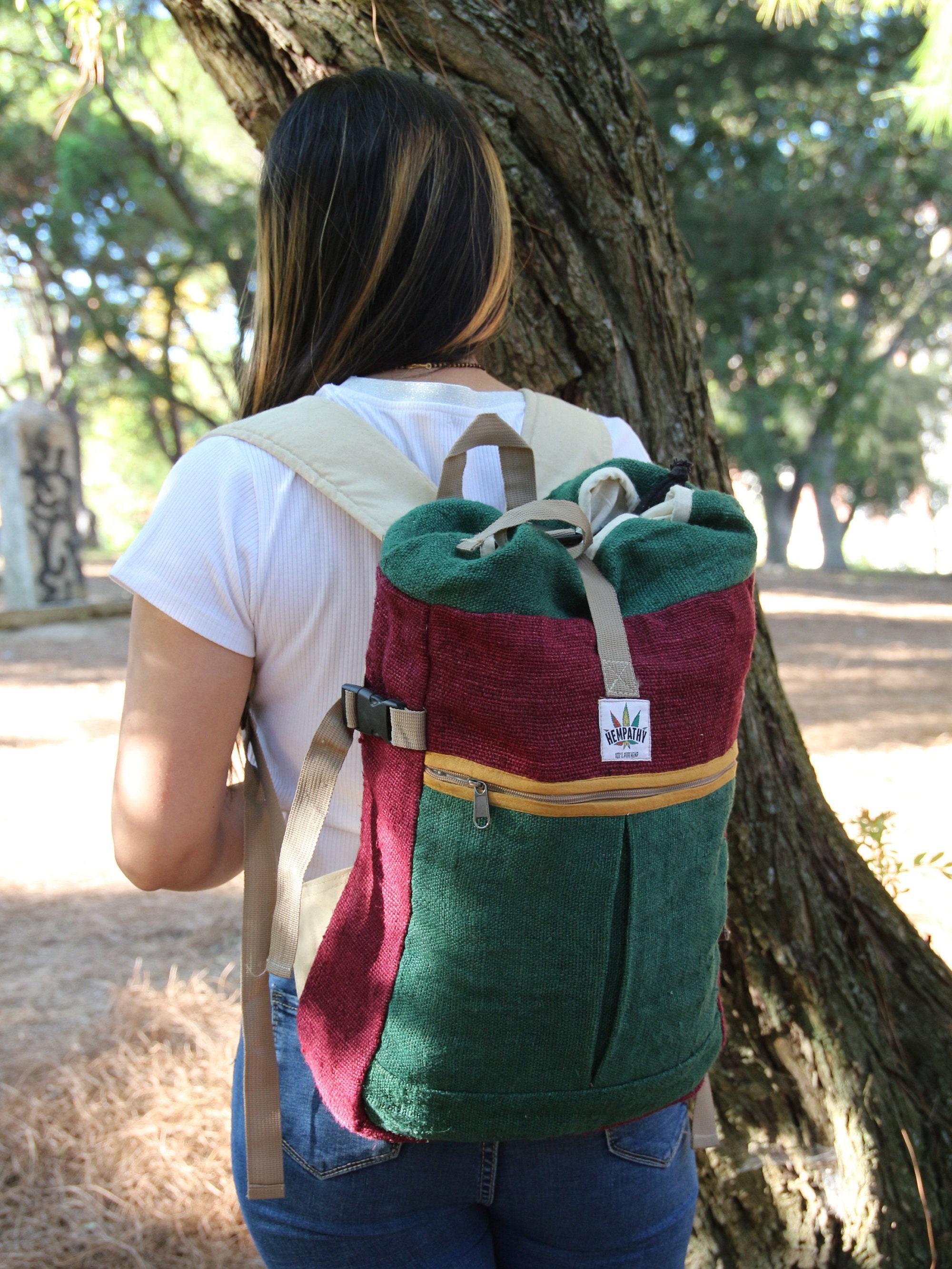 Hemp Backpack Organic Ecofriendly Hemp Backpack Exclusive Etsy