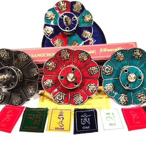 Tibetan Incense - Hand Made Incense Plate 20cm - Made In Nepal - Multiple Flavor -  Mixed Pack, Sandalwood White Tara ETC - 10 Different