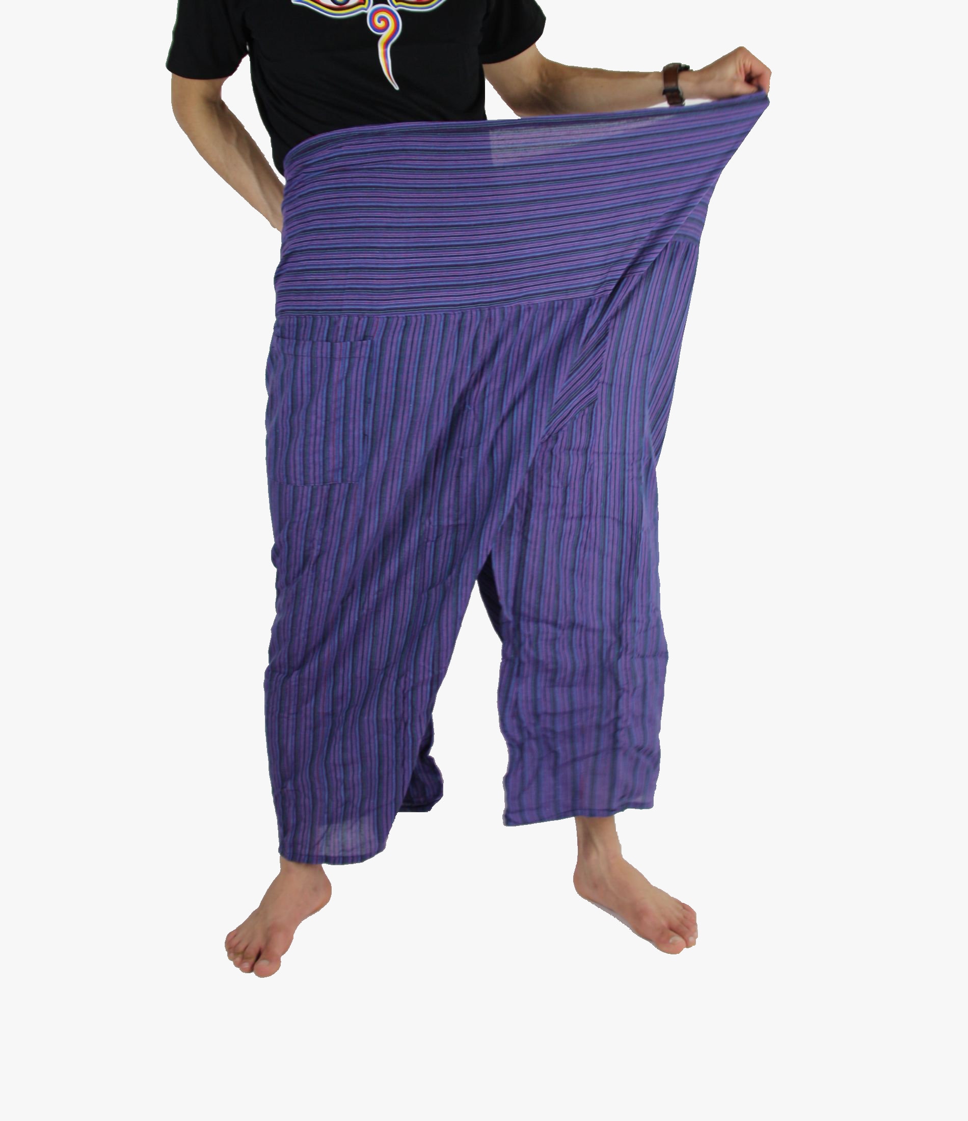 100 Hand Made Cotton Thai Fisherman pants loosefitting Etsy