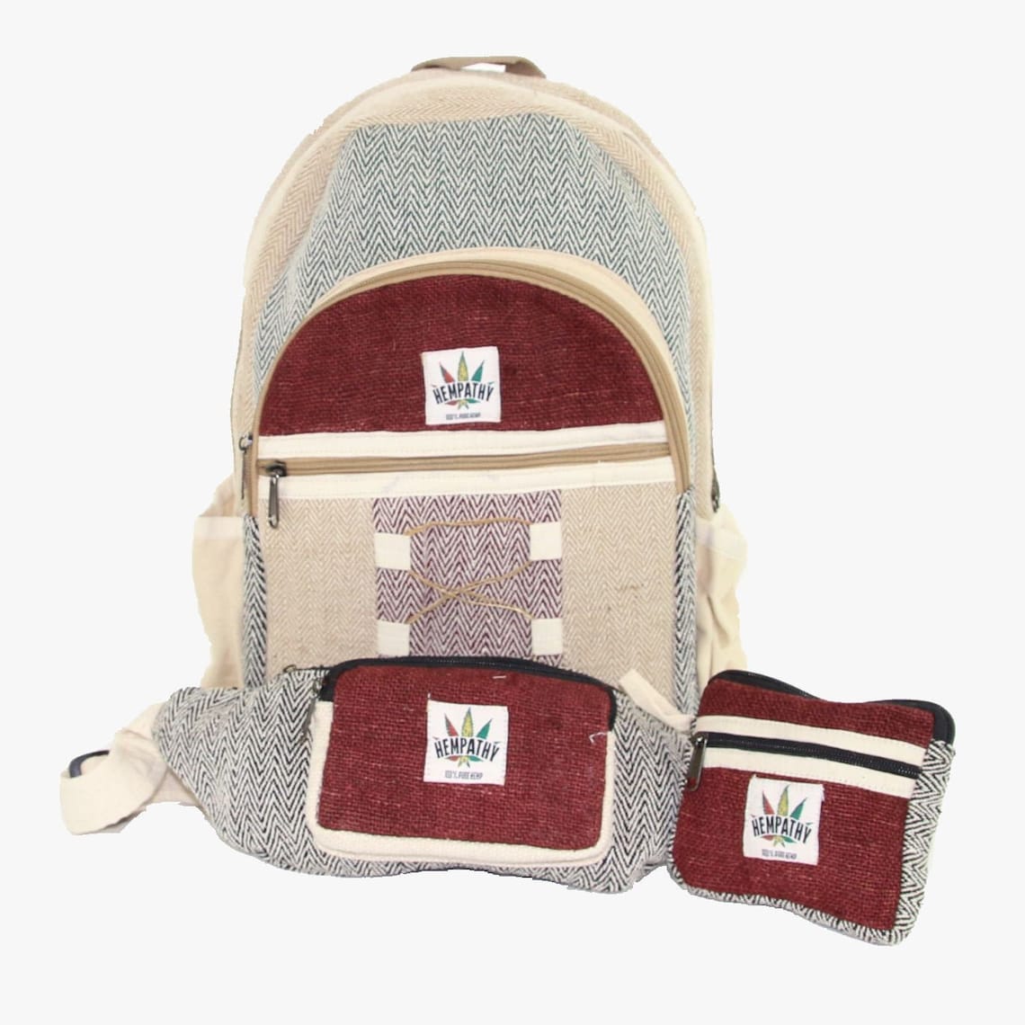 Hemp Backpack & West Pack With Wallet Ecofriendly Organic Etsy