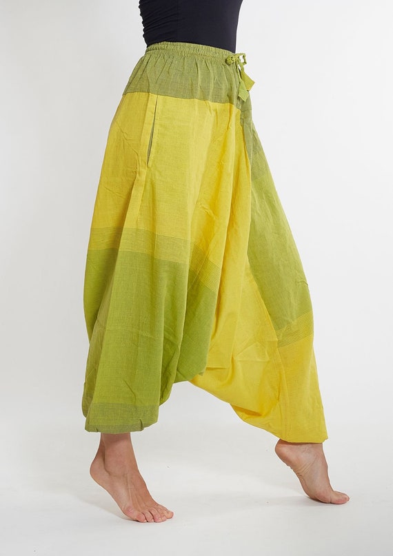 Paisley Fields 100% Organic Cotton Palazzo Pants | Sivalya Eco Fashion