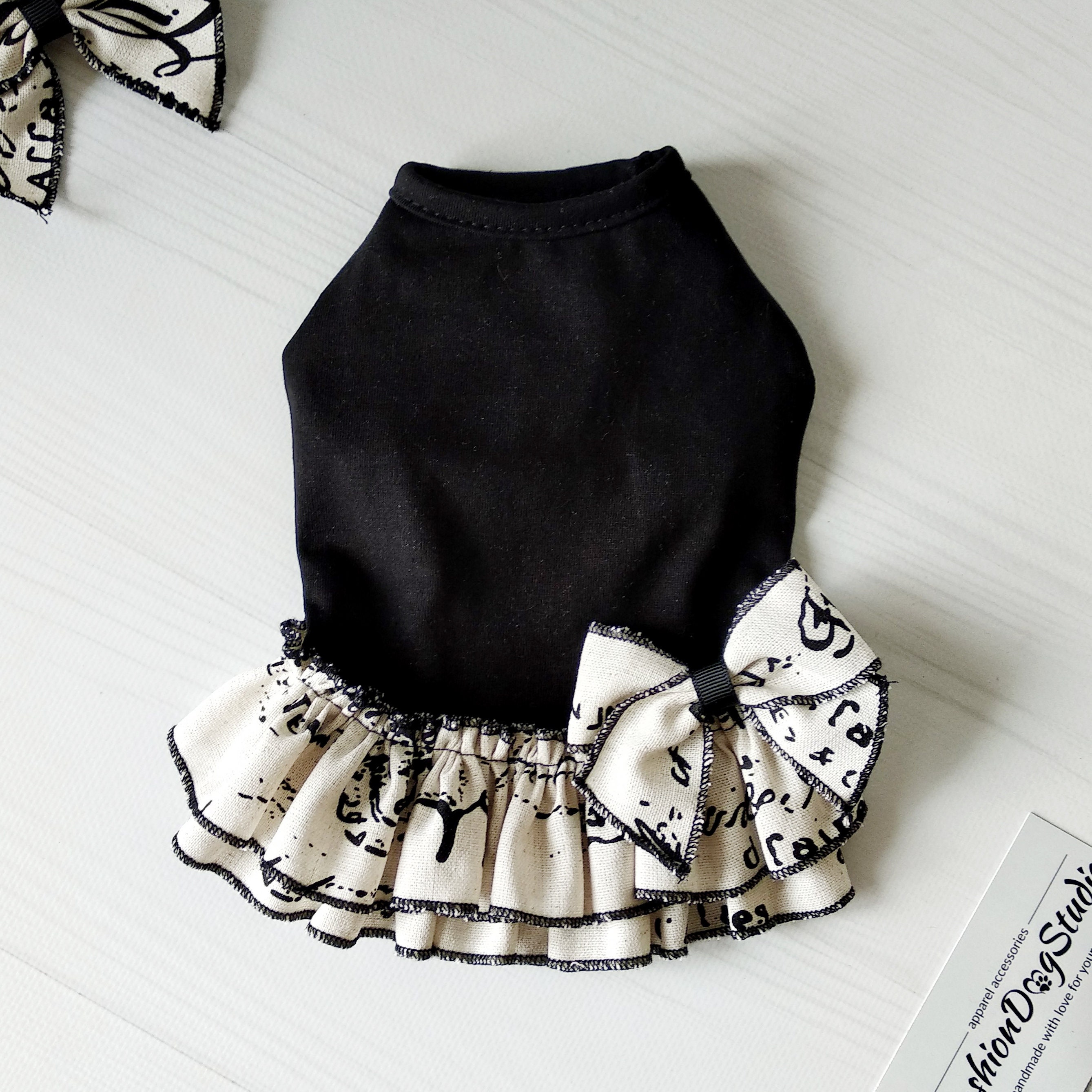 Cute dog dress dog clothes girl teacup dog clothes luxury Etsy