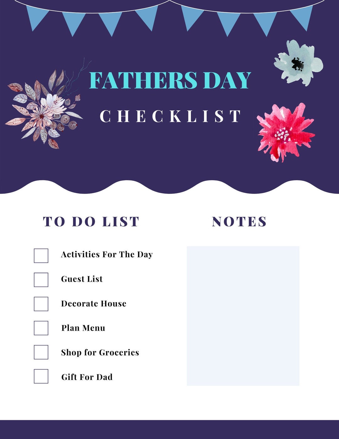 Fathers Day Printable | Fathers Day Gift | Instant Download PDF ...