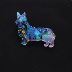 Corgi Dichroic Pin