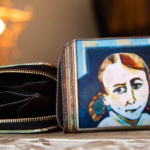 Blue Girl Mini shops Zip Purse