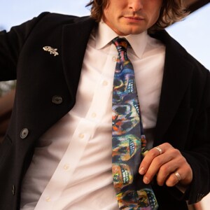 Skulls Necktie