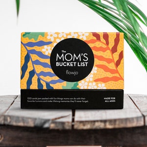 Surprenez votre maman avec un cadeau unique pour la fête des mères : le jeu de cartes "La liste de souhaits de maman" !