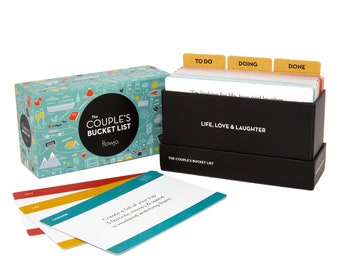 100 Date Ideas Card Deck: Couple's Bucket List Valentine Gift