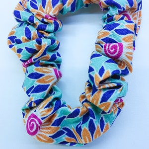 Sunflower scrunchie