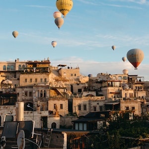 Cappadocia, Turkey, Hot Air Balloons / WALL PRINT