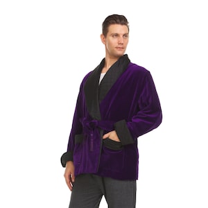 Men Purple Robe Etsy UK