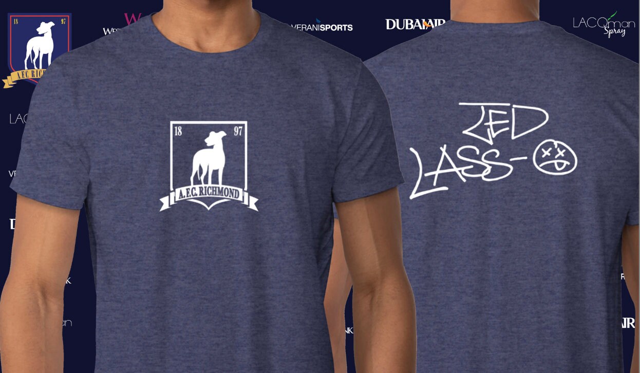 Richmond Inspired- Lasso Quote T-Shirt- Be Curious- Diamond Dogs- Be …