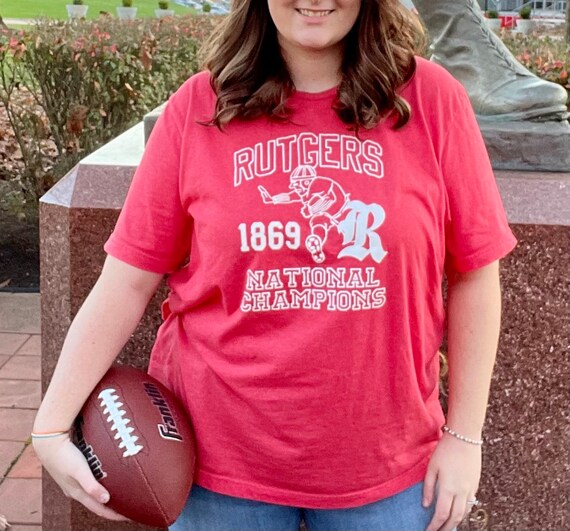 RUTGERS 1869 NATIONAL CHAMPS Rutgers Football Rutgers Etsy