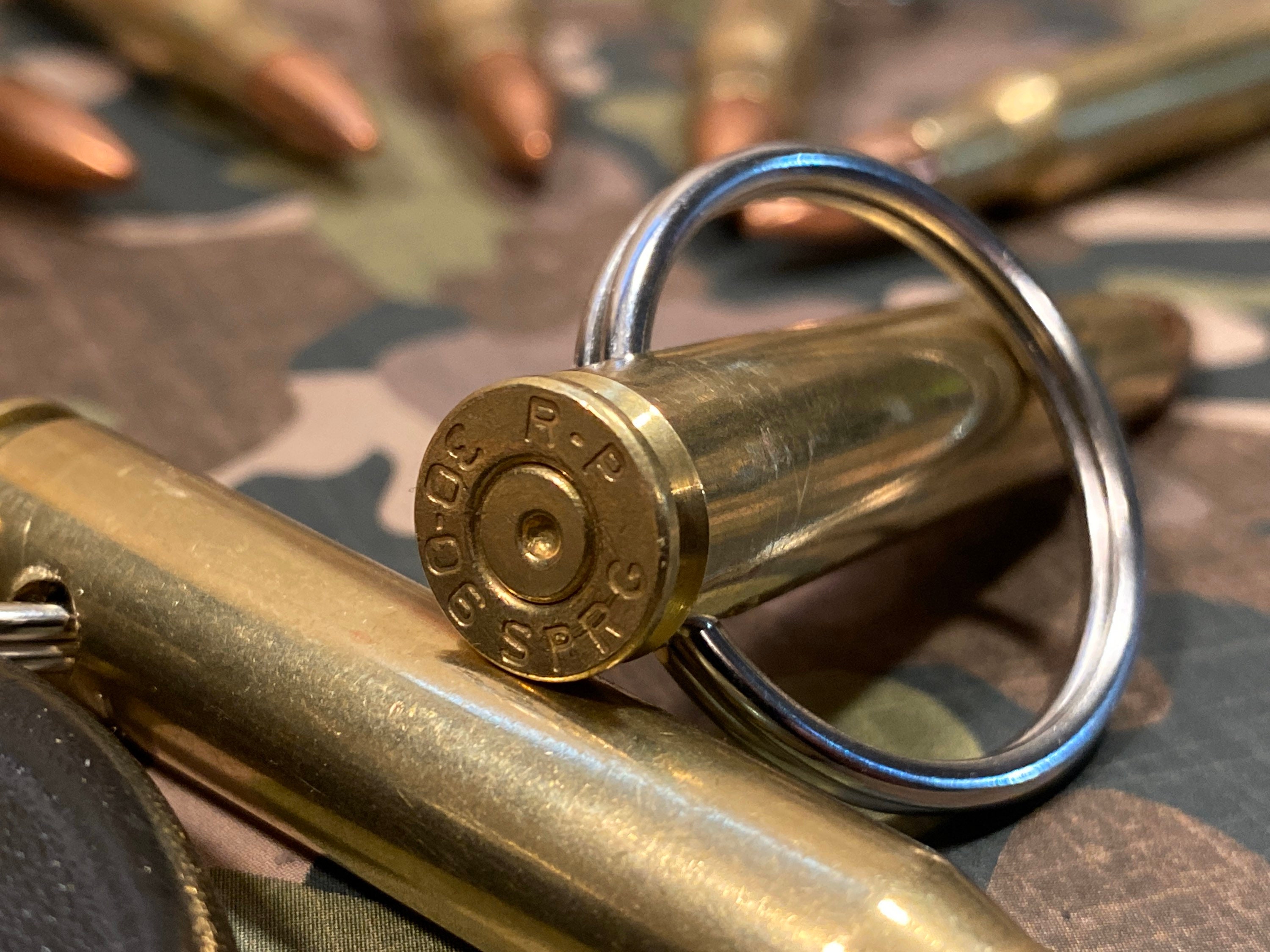 Bullet Keychain 3006 Springfield Gun Keychain Hunter Etsy