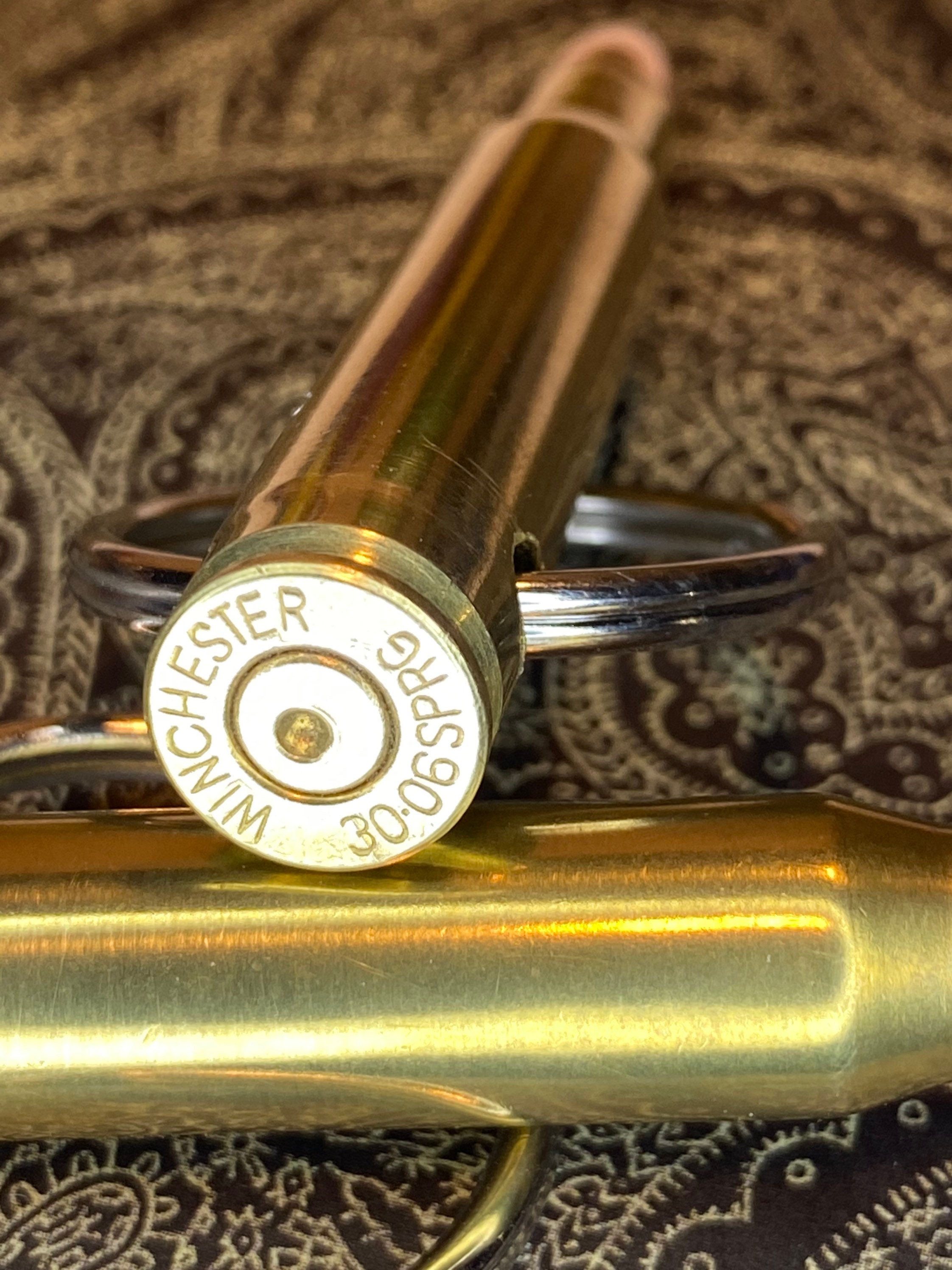 Bullet Keychain 3006 Springfield Gun Keychain Hunter Etsy