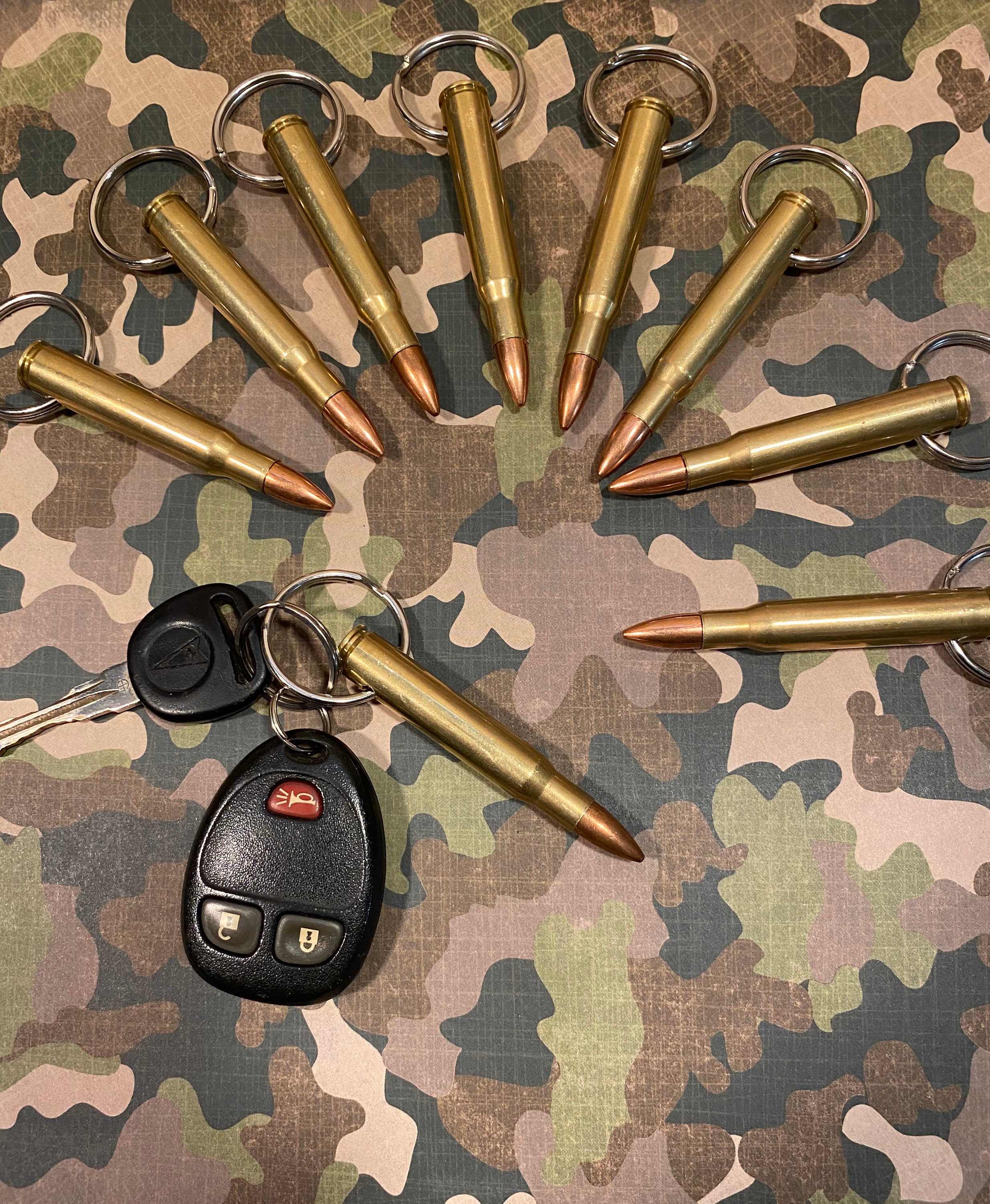 Bullet Keychain 3006 Springfield Gun Keychain Hunter Etsy