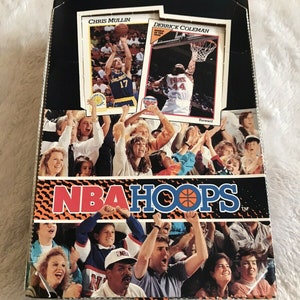 1991-92 Hoops Basketball Series 1, EMPTY Box, JORDAN on Box, Display Only, No Cards Included