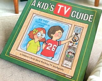 Vintage A Kid's TV Guide: 1978 Children's Softcover Book