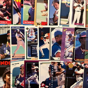 29 Joe Carter Baseball Cards, Vintage MLB, Cleveland