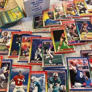1990 Score Football Near Complete Set, Series 1 and 2, One Common Missing