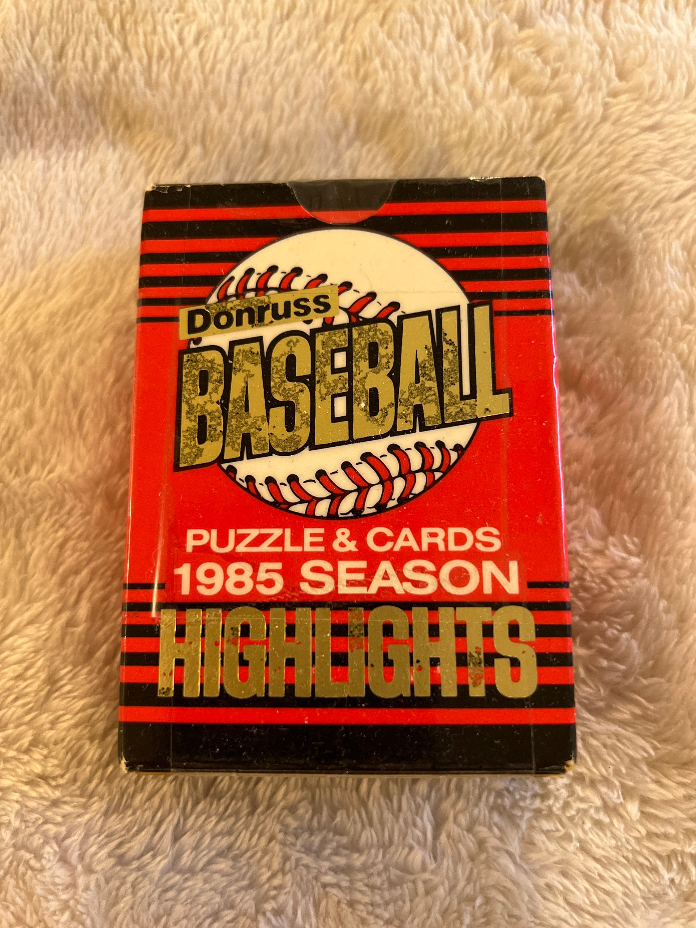 Collectibles 3 1985 Donruss Baseball Highlights Sets With Lou Gehrig