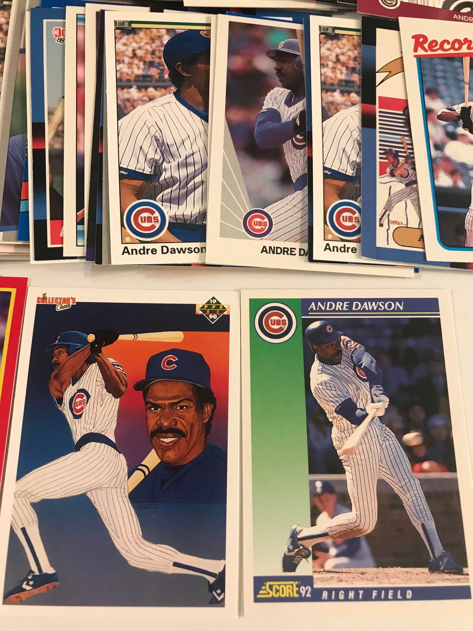 ANDRE DAWSON Baseball Card Lot Of 100 Assorted CUBS Vintage Etsy