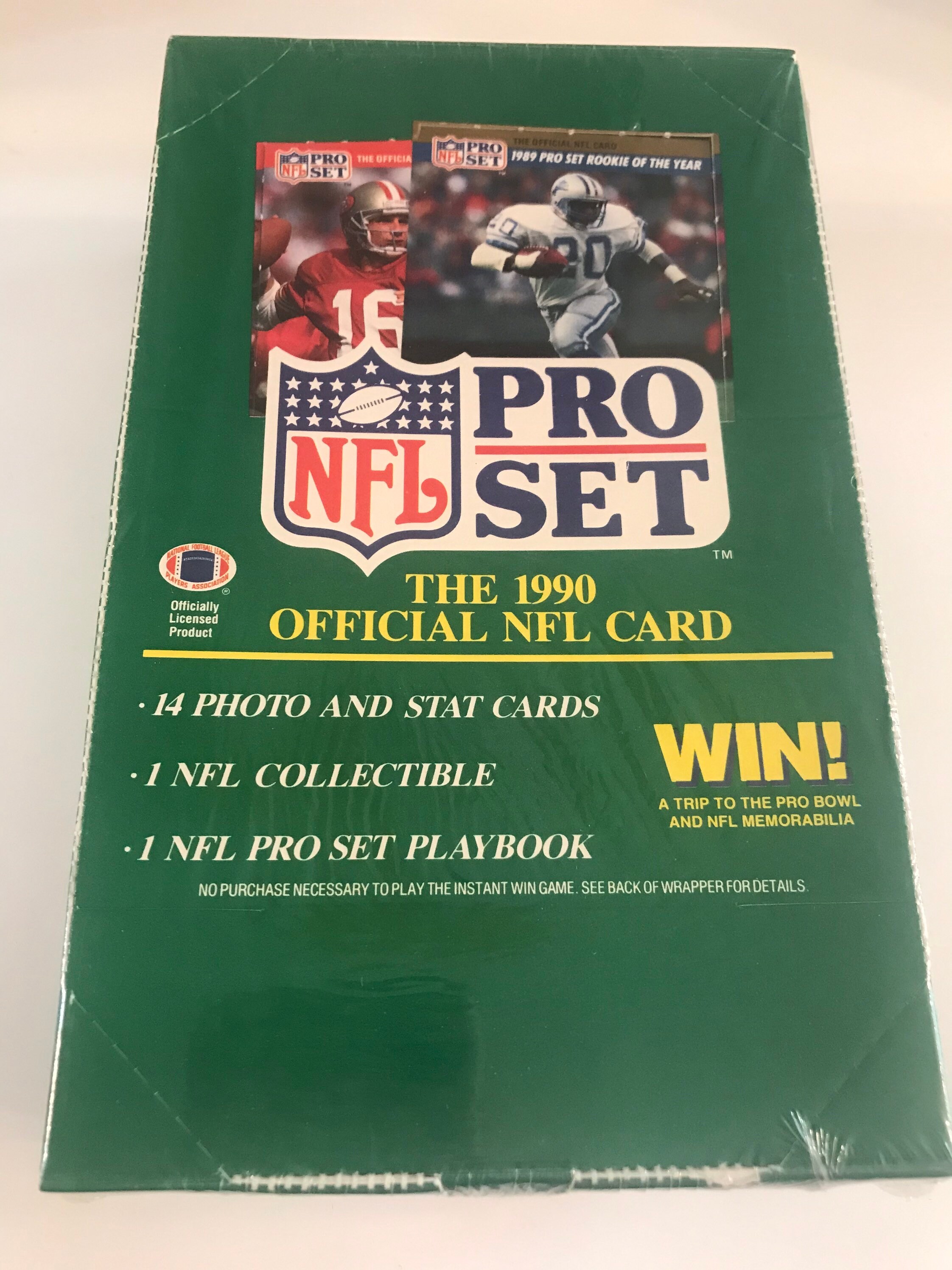 NFL card 1990 almost complete set PROSET