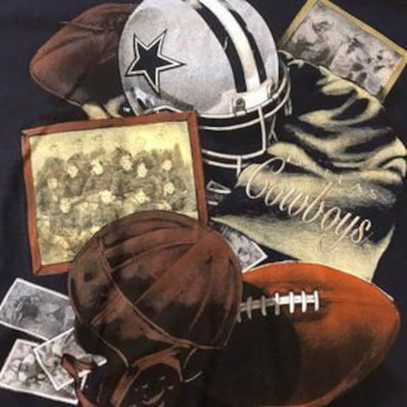 Vintage 90’s Nutmeg Mills Dallas Cowboys Tee, NFL… - image 2