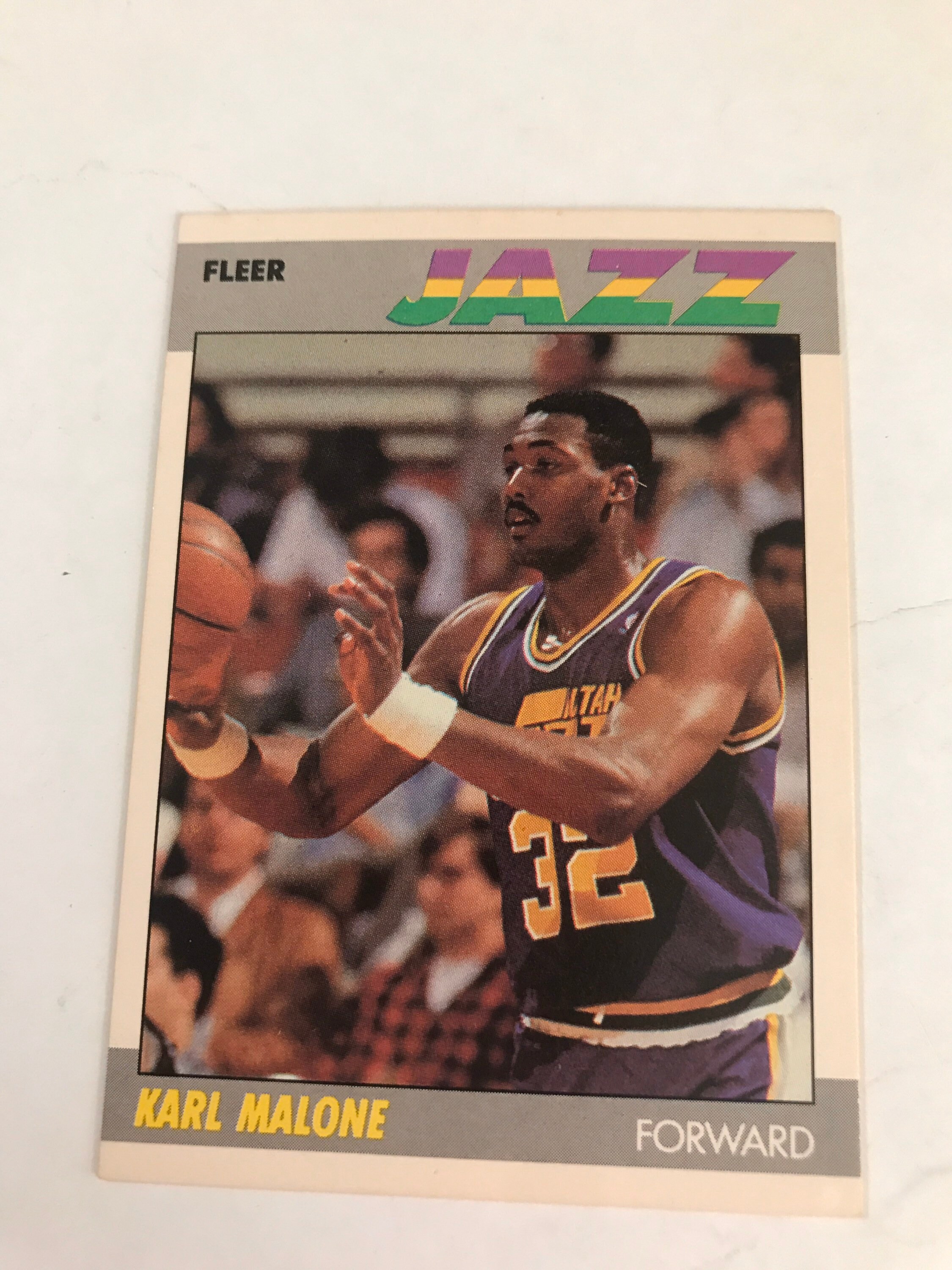 1987-88 Fleer Basketball Karl Malone 68 Vintage NBA Card - Etsy