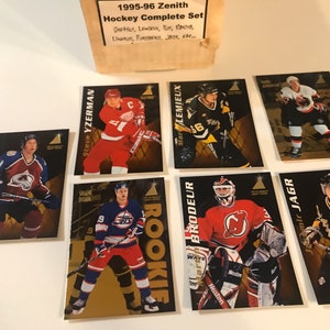 1995-96 Zenith Hockey Complete Set, Vintage NHL, GRETZKY