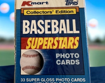 1990 Topps K-Mart Superstars Baseball Set, Baseball Cards