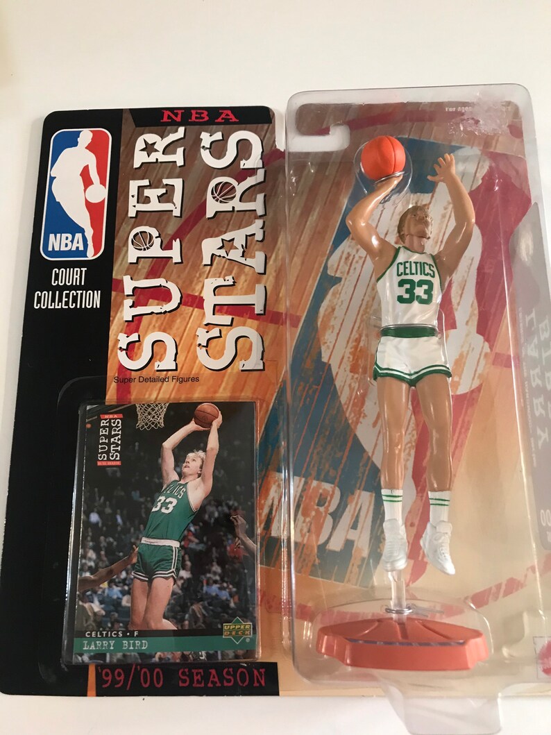 1999 Larry Bird Starting Lineup Superstars SLU Figure Etsy