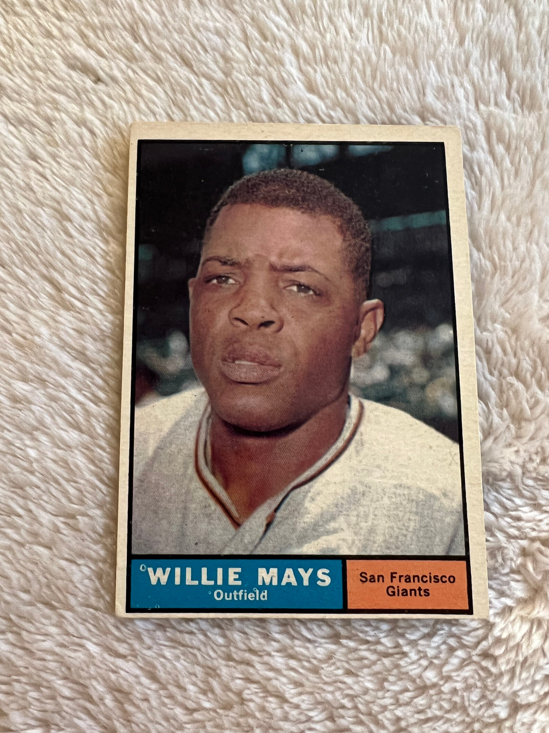 1961 Topps Baseball Willie Mays 150 Giants San Francisco - Etsy