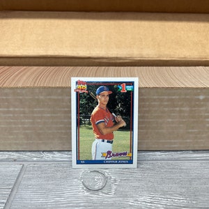 1991 Topps Baseball Complete Set, Chipper RC