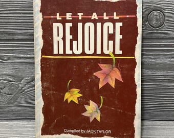 Let All Rejoice Hymnal 1986 Gospel Music Songbook Softcover Stamps Baxter