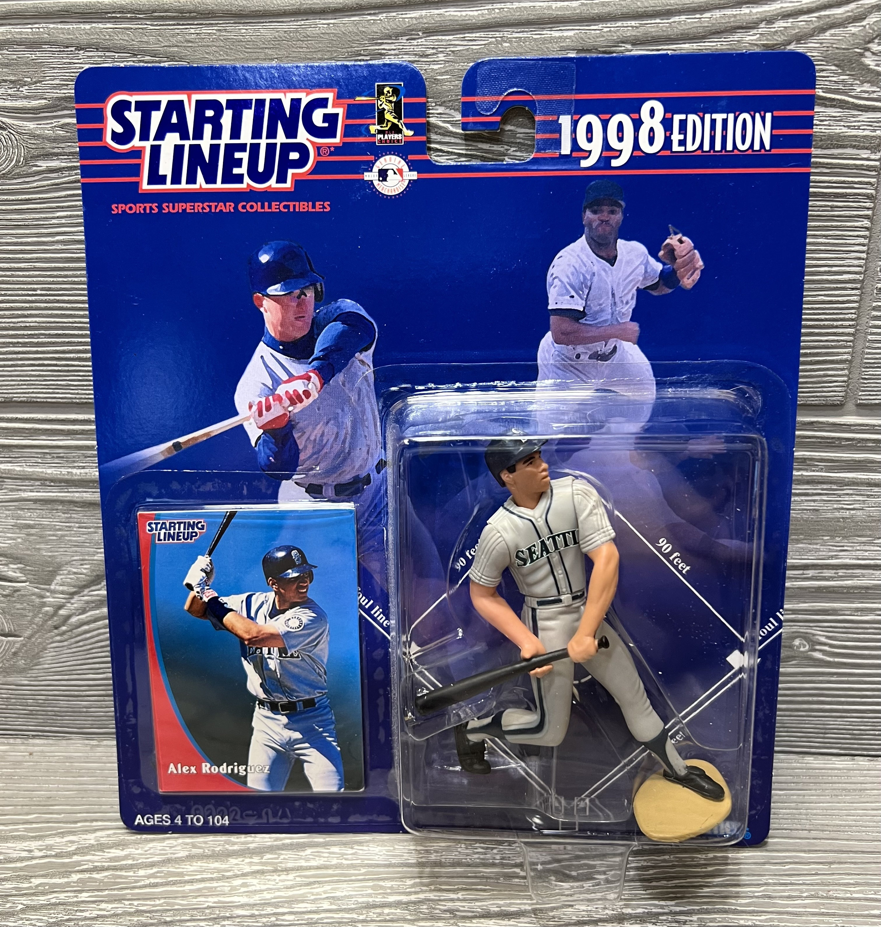 1998 Starting Lineup Alex Rodriguez, Vintage Baseball Figure