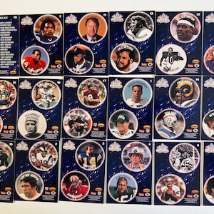 1994 Ted Williams Roger Staubach’s Football POG Set.