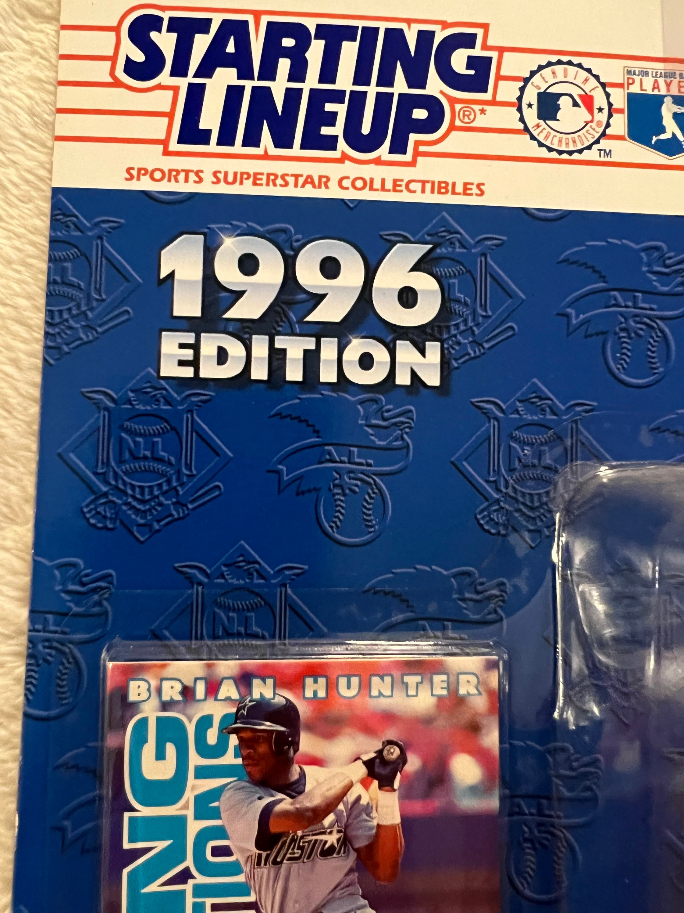 Starting Lineup BRIAN HUNTER 1996 Houston Astros 19 baseball moc –  ActionFiguresandComics