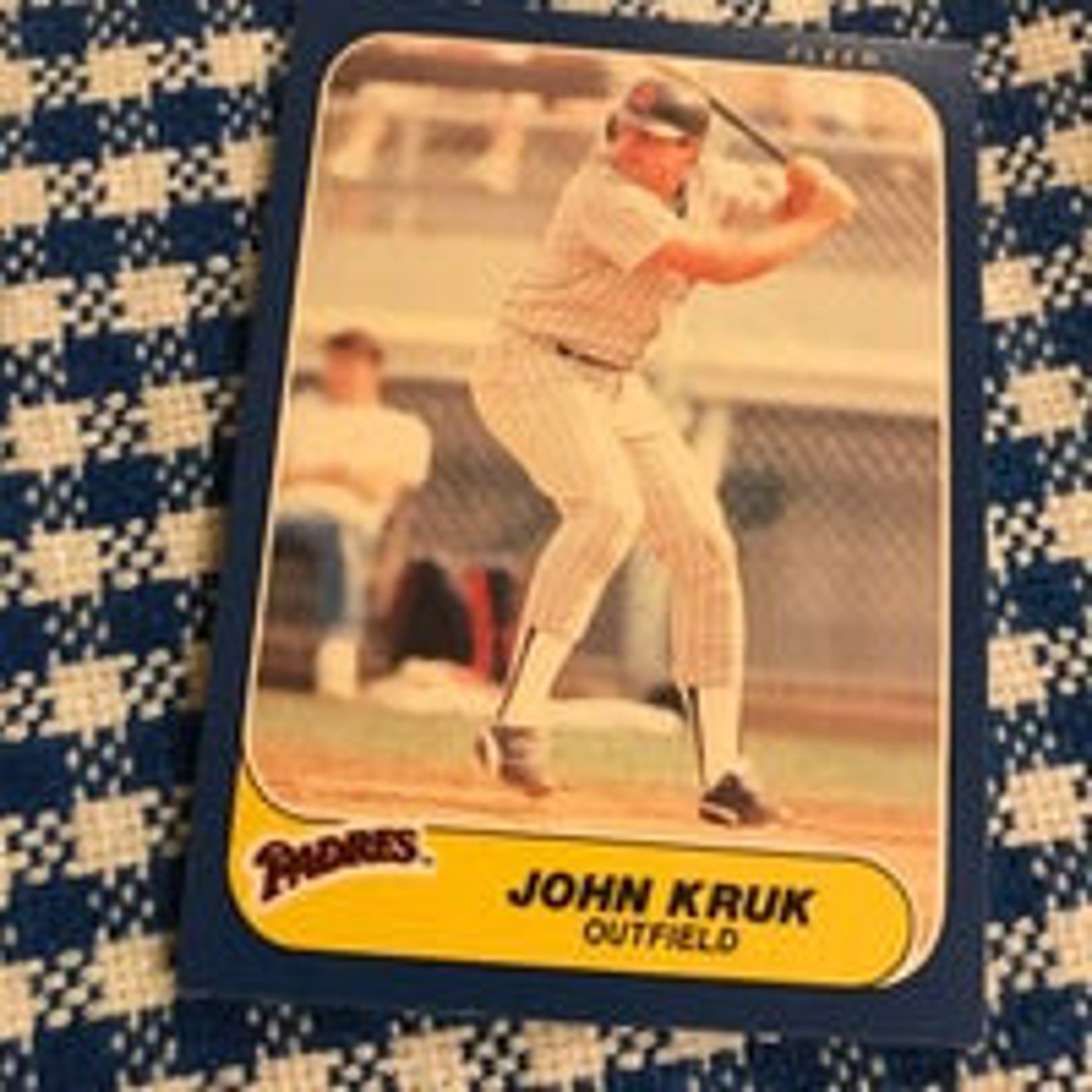 Seven 1986 Fleer Update John Kruk Rookie Cards 1987 Donruss Etsy