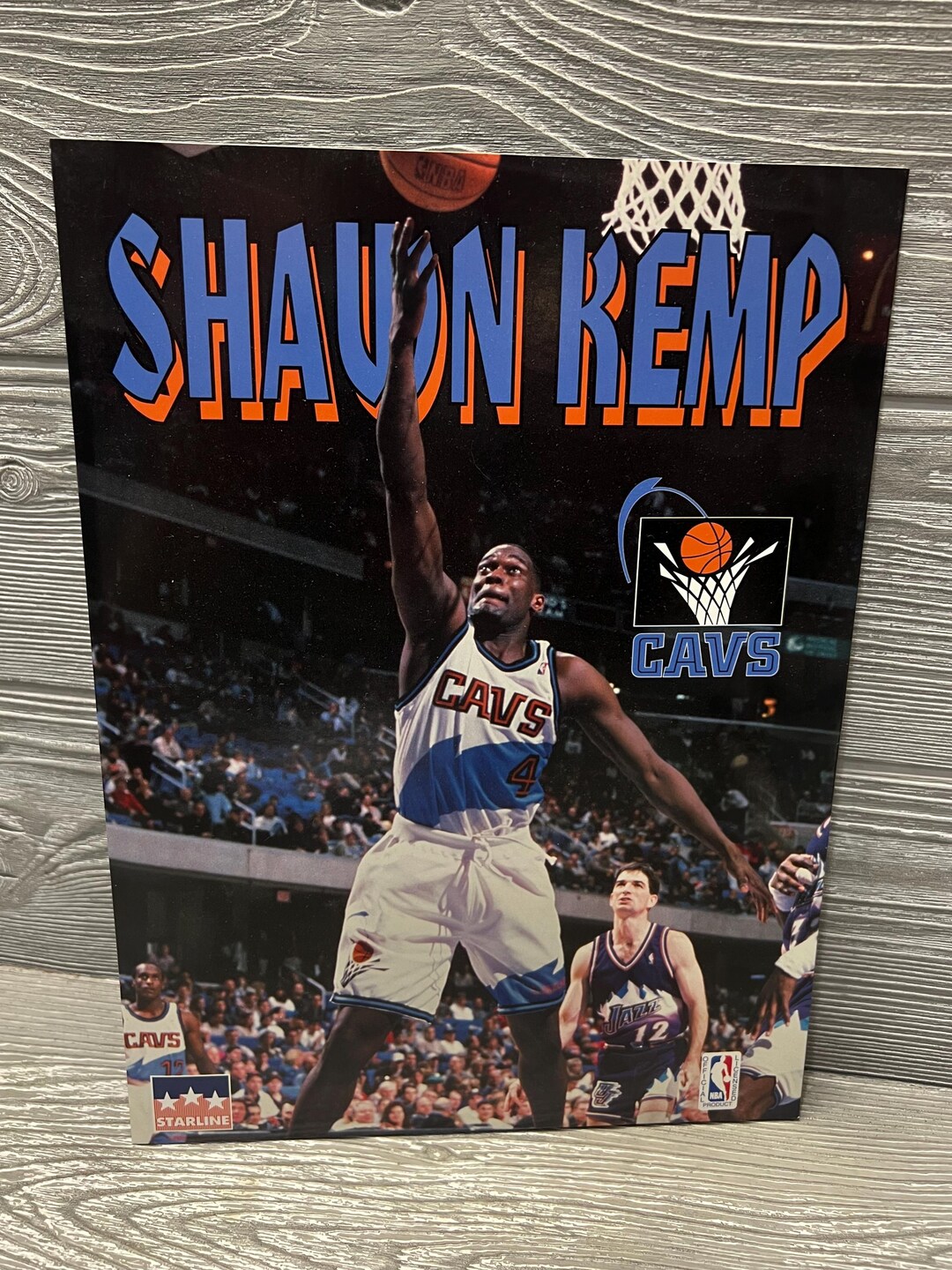 Star Line Folder Vintage Shawn Kemp Starline 2-pocket School Folder 1997 Vintage NBA ...