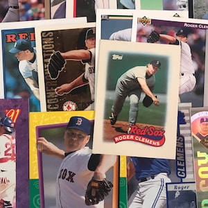 20 Different Roger Clemens Cards YANKEES, RED SOX
