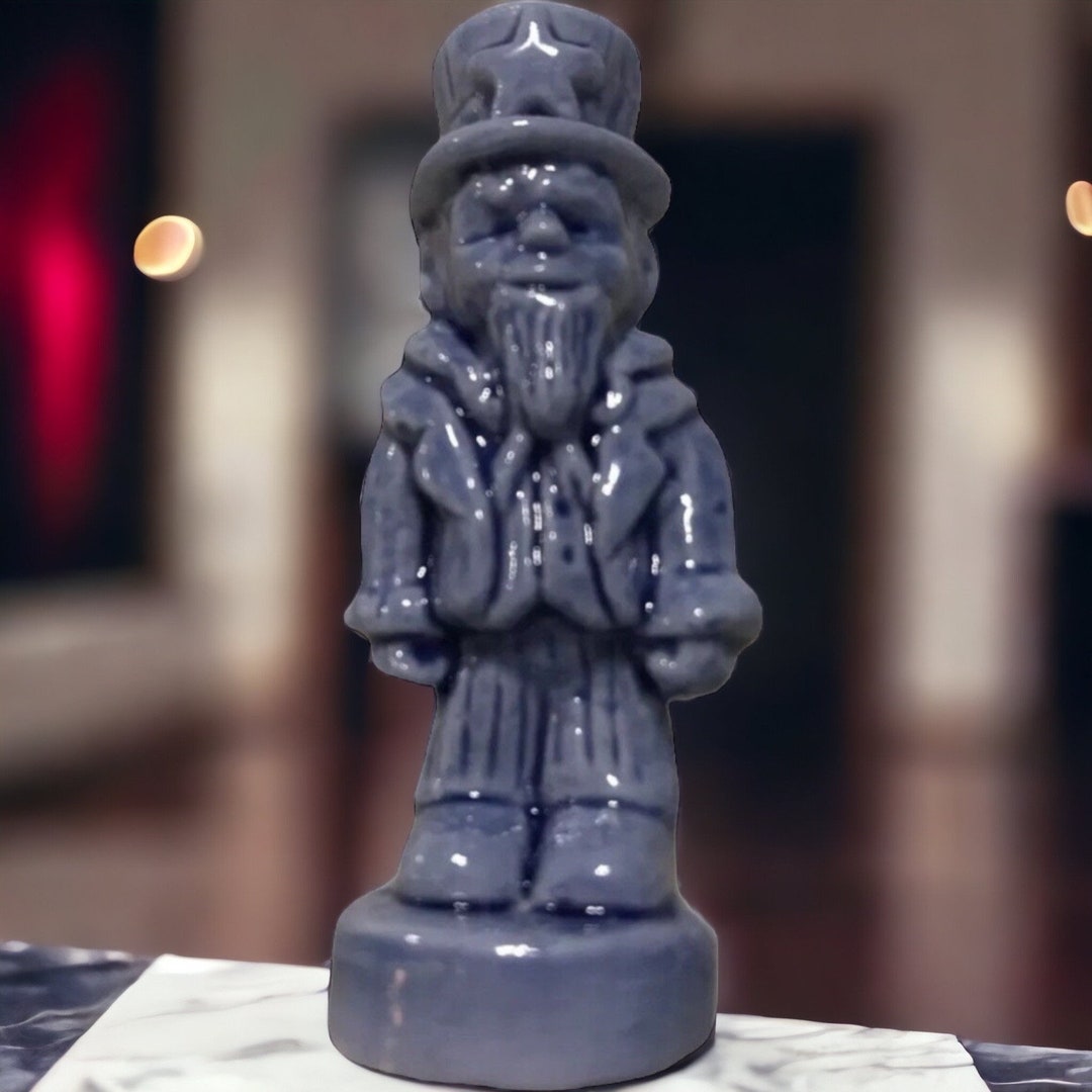 Wade Whimsies Red Rose Tea Figurine Calendar Series Uncle Sam Etsy