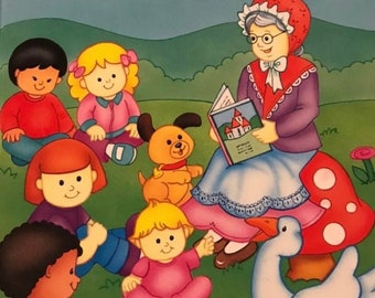 Fisher Price Mother Goose Rhymes Book, Children's Book