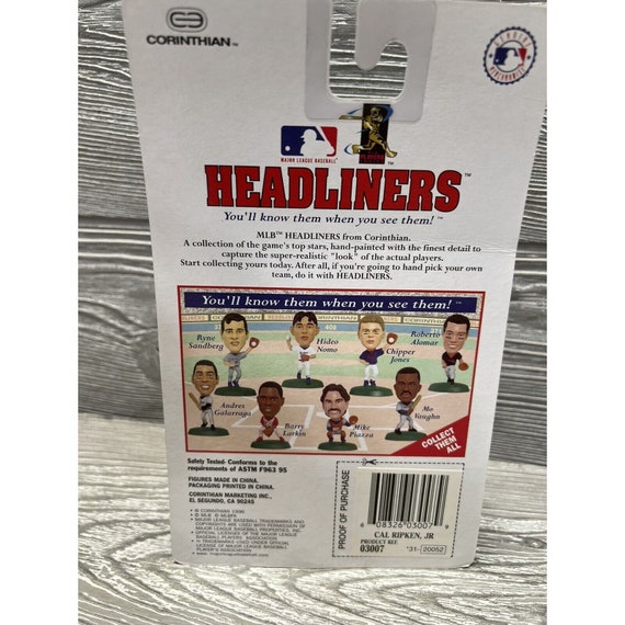 1996 Corinthian Headliners Cal Ripken, Jr. Baltimore Orioles 3