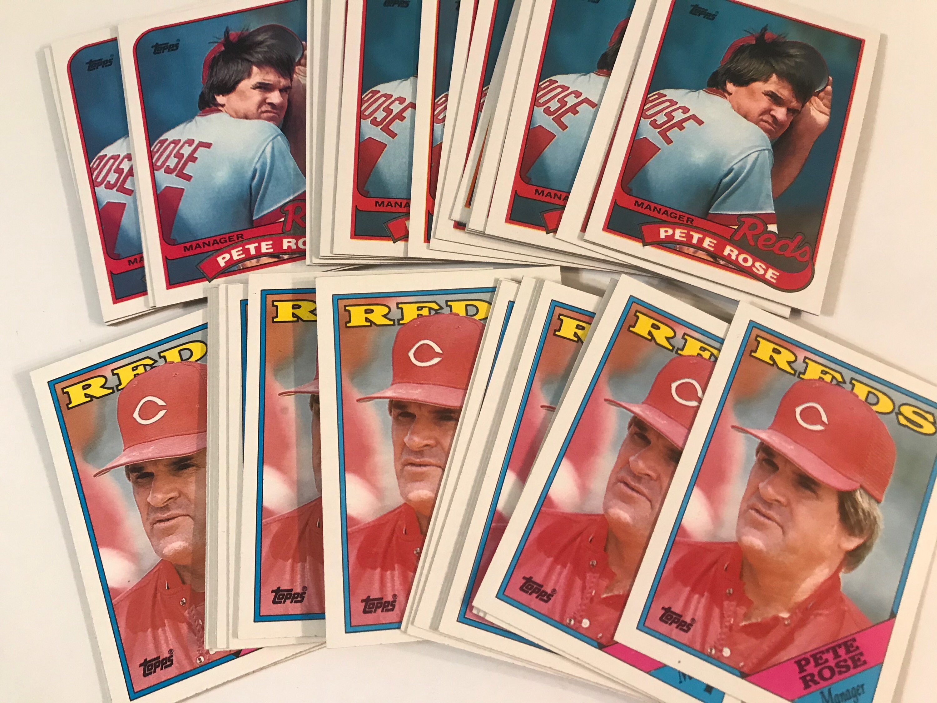 50 Topps Pete Rose Baseball Cards Vintage MLB Baseball Cards - Etsy