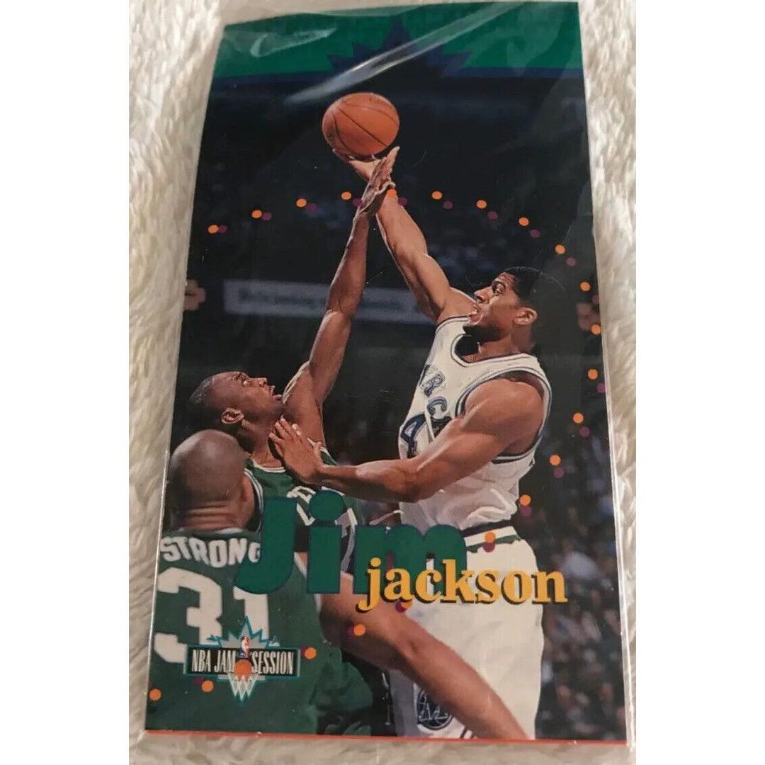 Jim Jackson Rookie Card 1994-95 NBA Jam Session Jim Jackson Promo Pack Vintage NBA Card - Etsy
